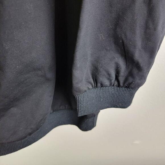 Off The Shoulder Blouse size M Black Sequins Bite Lips Never with Teeth - Picture 8 of 9